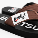 Flowflip brown Belt BJJ flip flops Original